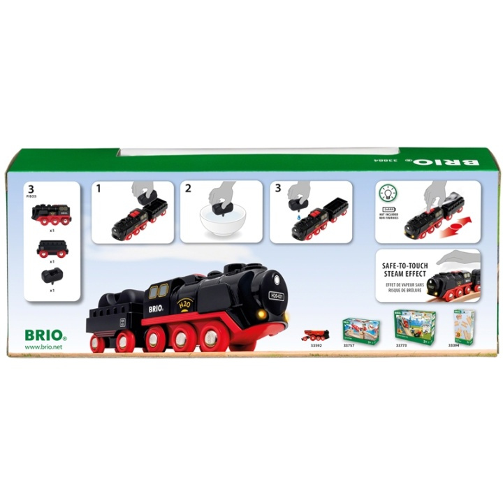Brio 33884 Battery-Operated Steamin | LEKSAKER, BARN- & BABYPRODUKTER - Leksaker - Byggleksaker - Brio tågbanor | GameStuff