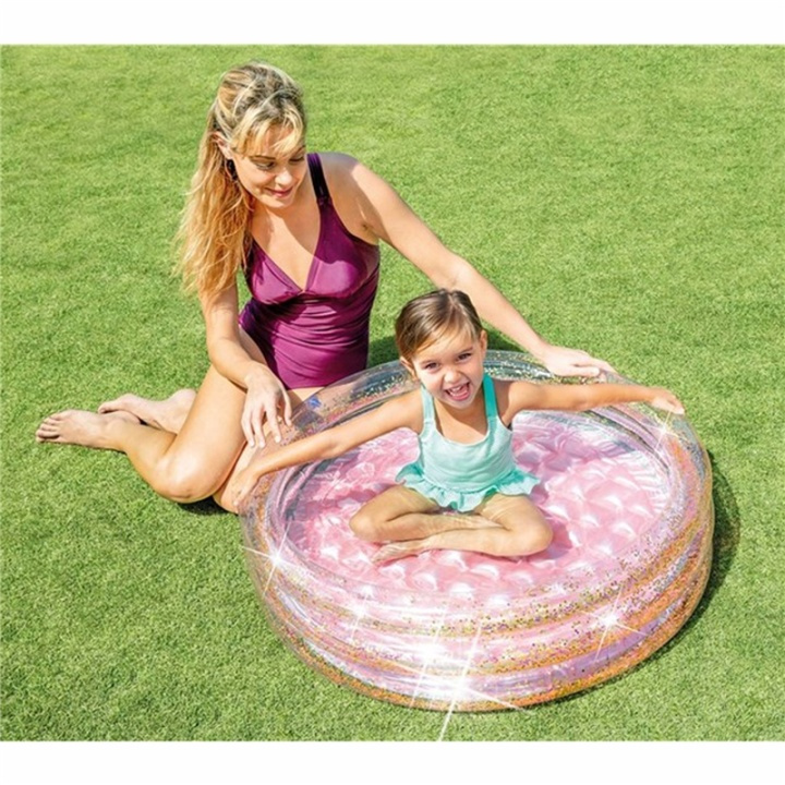 Intex Glitter Mini Pool i gruppen HEM, HUSHÅLL & TRÄDGÅRD / Trädgårdsprodukter / Pool & Pooltillbehör / Pooler hos TP E-commerce Nordic AB (A00741)