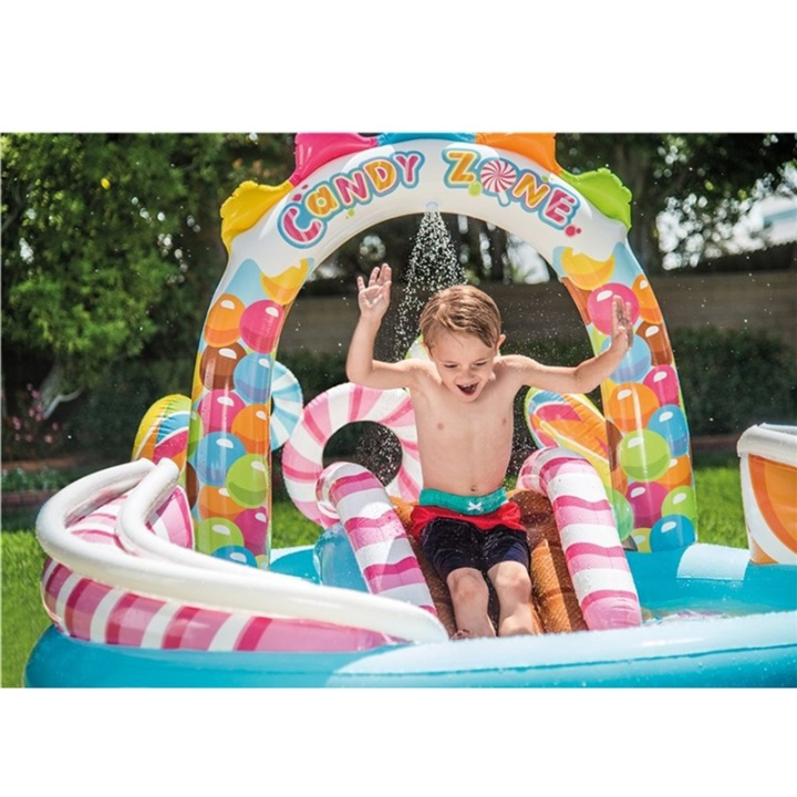 INTEX Lekpool Candy Zone Play Center i gruppen HEM, HUSHÅLL & TRÄDGÅRD / Trädgårdsprodukter / Pool & Pooltillbehör / Pooler hos TP E-commerce Nordic AB (A00745)
