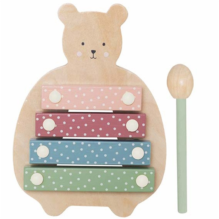 Jabadabado Xylofon Teddy i gruppen LEKSAKER, BARN- & BABYPRODUKTER / Musik, Sång & Bild / Musikinstrument hos TP E-commerce Nordic AB (A00767)