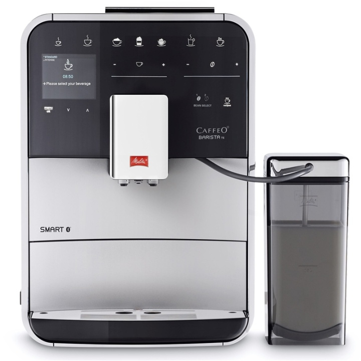 Melitta Barista TS Smart Silver i gruppen HEM, HUSHÅLL & TRÄDGÅRD / Hushållsmaskiner / Kaffemaskiner & Tillbehör / Espressomaskiner hos TP E-commerce Nordic AB (A00876)