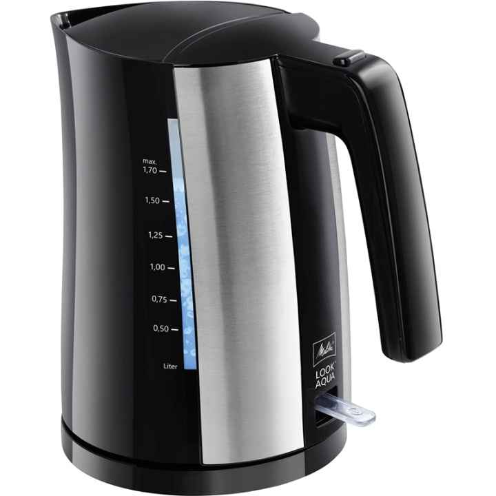 Melitta Vattenkokare Look Aqua 2.0 Svart i gruppen HEM, HUSHÅLL & TRÄDGÅRD / Hushållsmaskiner / Vatten & Juice / Vattenkokare hos TP E-commerce Nordic AB (A00883)