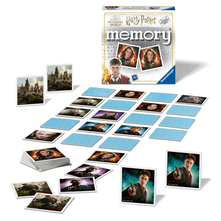 Ravensburger Harry Potter memory D/F/I/NL/E i gruppen LEKSAKER, BARN- & BABYPRODUKTER / Spel / Sällskapsspel hos TP E-commerce Nordic AB (A00974)