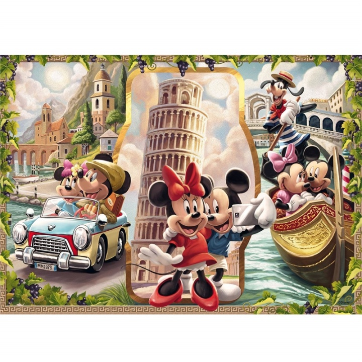 Ravensburger Pussel Vacation Mickey & Minni 1000p i gruppen SPORT, FRITID & HOBBY / Hobby / Pussel hos TP E-commerce Nordic AB (A00983)