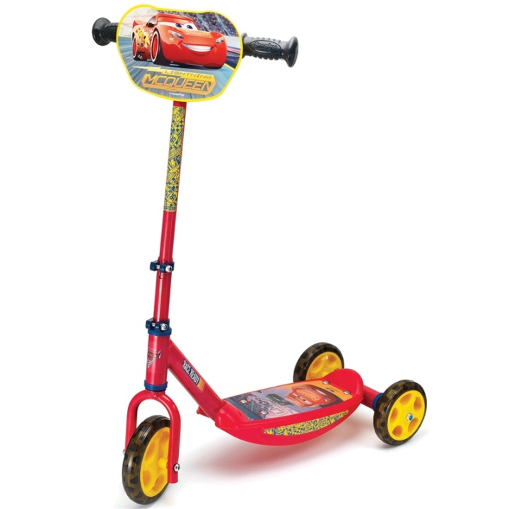 Smoby Cars 3 - 3W Scooter i gruppen LEKSAKER, BARN- & BABYPRODUKTER / Uteleksaker / Cyklar & Sparkcyklar hos TP E-commerce Nordic AB (A01018)