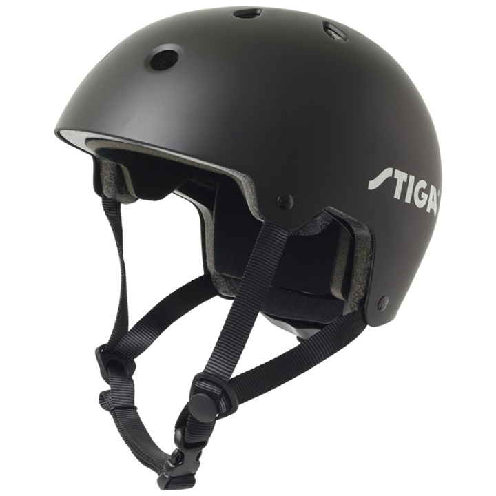 Stiga Helmet Street RS Black S i gruppen LEKSAKER, BARN- & BABYPRODUKTER / Uteleksaker / Sport & Spel hos TP E-commerce Nordic AB (A01050)