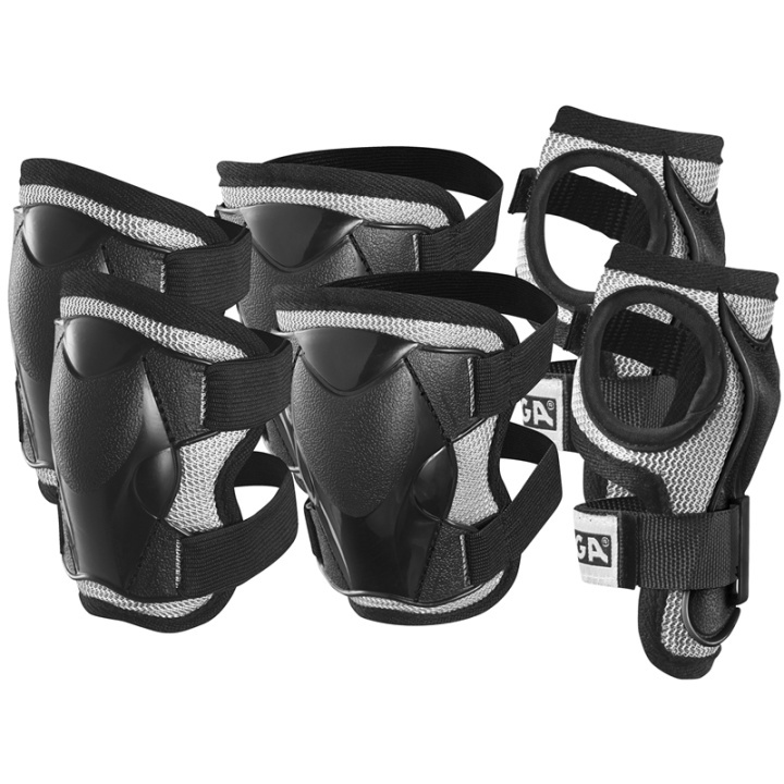 Stiga S P Protection Set Comfort JR Black, M i gruppen LEKSAKER, BARN- & BABYPRODUKTER / Uteleksaker / Sport & Spel hos TP E-commerce Nordic AB (A01051)