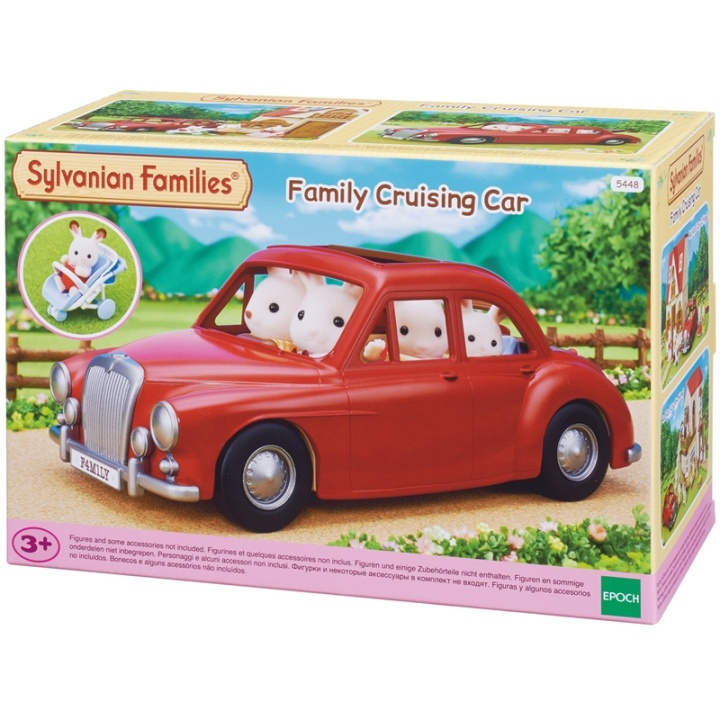 Sylvanian Families Families Family Cruising Car i gruppen LEKSAKER, BARN- & BABYPRODUKTER / Leksaker / Dockor & Tillbehör hos TP E-commerce Nordic AB (A01079)