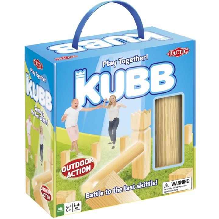 Tactic Kubb i kartong i gruppen LEKSAKER, BARN- & BABYPRODUKTER / Uteleksaker / Trädgårdsleksaker hos TP E-commerce Nordic AB (A01080)