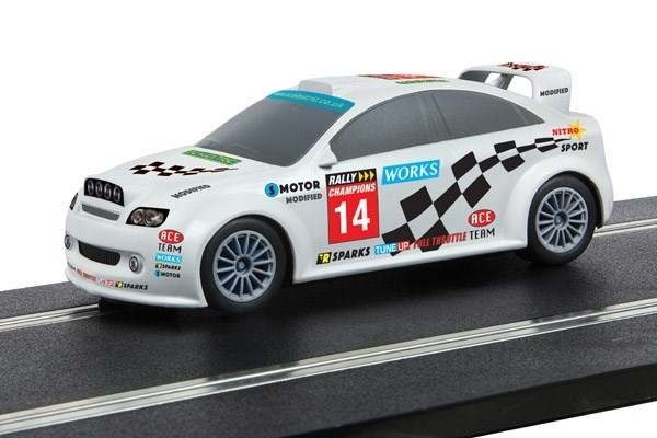 Scalextric Start Rally Car - Team Modified i gruppen LEKSAKER, BARN- & BABYPRODUKTER / Radiostyrt / Bilbanor / Bilar hos TP E-commerce Nordic AB (A01430)