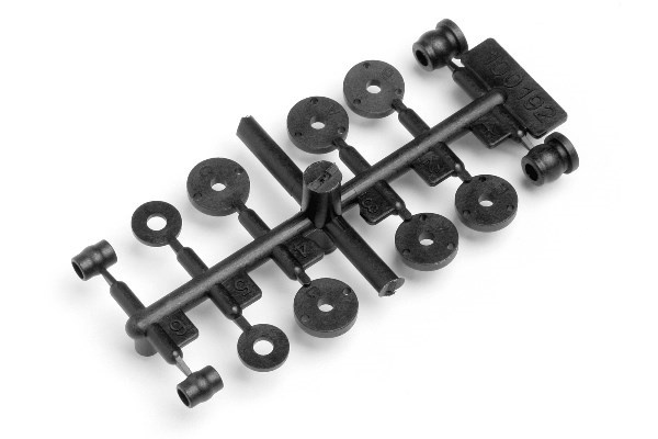 Shock Piston And Ball Set | LEKSAKER, BARN- & BABYPRODUKTER - Radiostyrt - Reservdelar & Extra Tillbehör - HPI - Reservdelar & Tuning - Stötdämpare | GameStuff