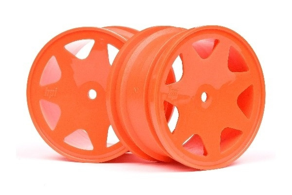 Ultra 7 Wheels Orange 35Mm (2Pcs) i gruppen LEKSAKER, BARN- & BABYPRODUKTER / Radiostyrt / Reservdelar & Extra Tillbehör / HPI / Fälgar / Offroad hos TP E-commerce Nordic AB (A01545)