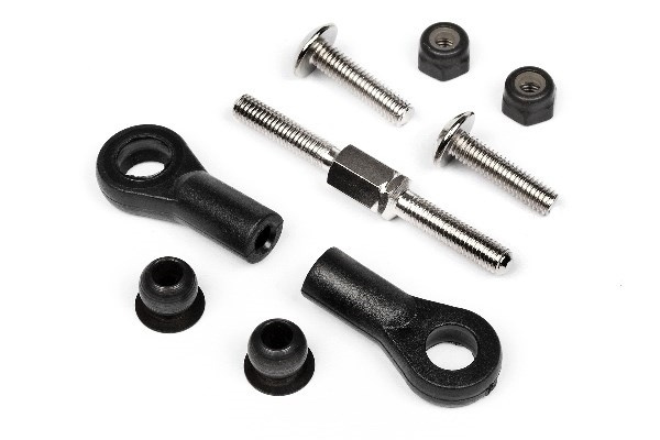 Servo Steering Push Rod i gruppen LEKSAKER, BARN- & BABYPRODUKTER / Radiostyrt / Reservdelar & Extra Tillbehör / HPI / Reservdelar & Tuning / Stötdämpare hos TP E-commerce Nordic AB (A01651)