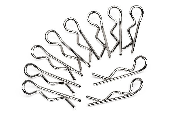 Body Clip | LEKSAKER, BARN- & BABYPRODUKTER - Radiostyrt - Reservdelar & Extra Tillbehör - HPI - Skruvar/Fästen - Karossclips | GameStuff