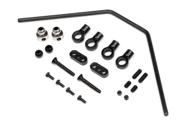 Front Roll Bar Set 3Mm i gruppen LEKSAKER, BARN- & BABYPRODUKTER / Radiostyrt / Reservdelar & Extra Tillbehör / HPI / Reservdelar & Tuning / Stötdämpare hos TP E-commerce Nordic AB (A01690)