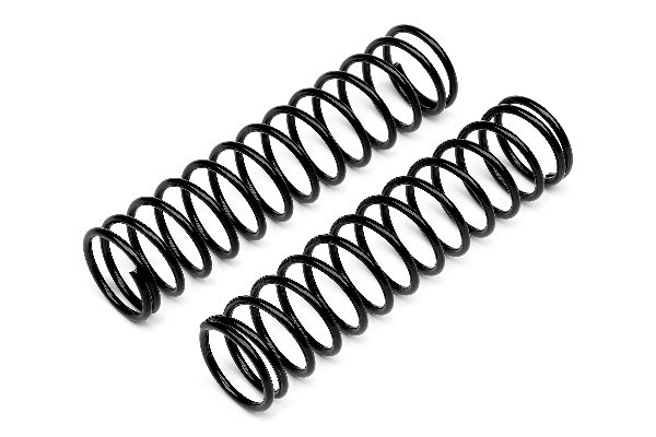 Black Shock Spring (2Pcs) | LEKSAKER, BARN- & BABYPRODUKTER - Radiostyrt - Reservdelar & Extra Tillbehör - HPI - Reservdelar & Tuning - Fjädring | GameStuff