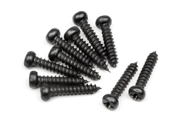 Tp. Button Head Screw M2.6*12Mm (10Pcs) i gruppen LEKSAKER, BARN- & BABYPRODUKTER / Radiostyrt / Reservdelar & Extra Tillbehör / HPI / Skruvar/Fästen / Skruvar hos TP E-commerce Nordic AB (A01764)