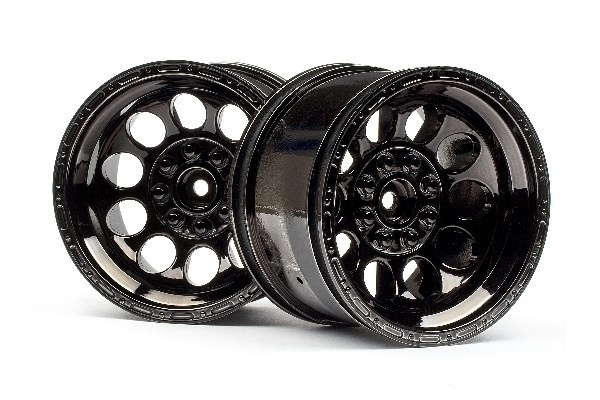 Bullet St Wheels Black Chrome (Pr) i gruppen LEKSAKER, BARN- & BABYPRODUKTER / Radiostyrt / Reservdelar & Extra Tillbehör / HPI / Fälgar / Offroad hos TP E-commerce Nordic AB (A01767)