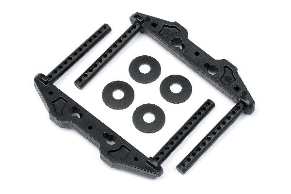 Body Mount Set | LEKSAKER, BARN- & BABYPRODUKTER - Radiostyrt - Reservdelar & Extra Tillbehör - HPI - Reservdelar & Tuning - Chassidelar | GameStuff