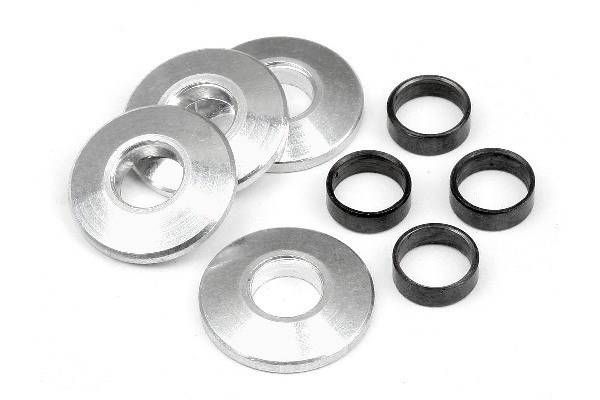 Wheel Spacer Set (4Pcs) i gruppen LEKSAKER, BARN- & BABYPRODUKTER / Radiostyrt / Reservdelar & Extra Tillbehör / HPI / Reservdelar & Tuning / Drivlina hos TP E-commerce Nordic AB (A01796)