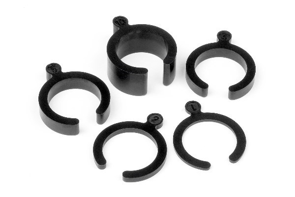 Shock Spacer Set (Pr) i gruppen LEKSAKER, BARN- & BABYPRODUKTER / Radiostyrt / Reservdelar & Extra Tillbehör / HPI / Reservdelar & Tuning / Stötdämpare hos TP E-commerce Nordic AB (A01836)