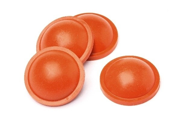 Red Shock Membranes (4 Pcs) | LEKSAKER, BARN- & BABYPRODUKTER - Radiostyrt - Reservdelar & Extra Tillbehör - HPI - Reservdelar & Tuning - Stötdämpare | GameStuff
