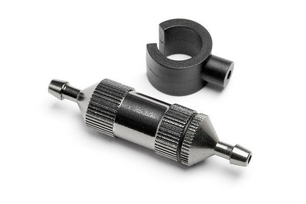 Stone Fuel Filter (L)/Gunmetal | LEKSAKER, BARN- & BABYPRODUKTER - Radiostyrt - Reservdelar & Extra Tillbehör - HPI - Motorer - Tillbehör | GameStuff
