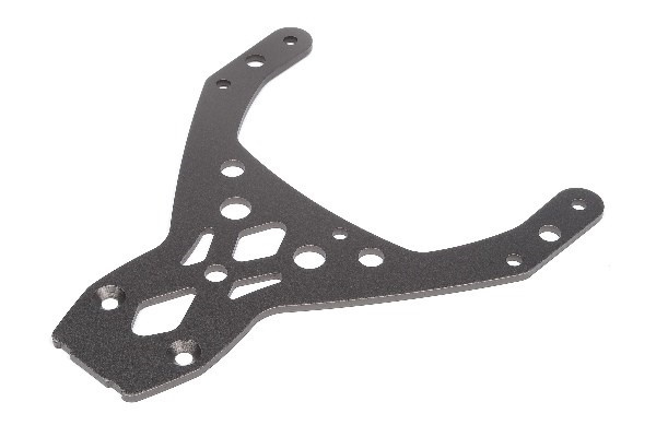 Front Upper Plate (Gunmetal) | LEKSAKER, BARN- & BABYPRODUKTER - Radiostyrt - Reservdelar & Extra Tillbehör - HPI - Reservdelar & Tuning - Chassidelar | GameStuff