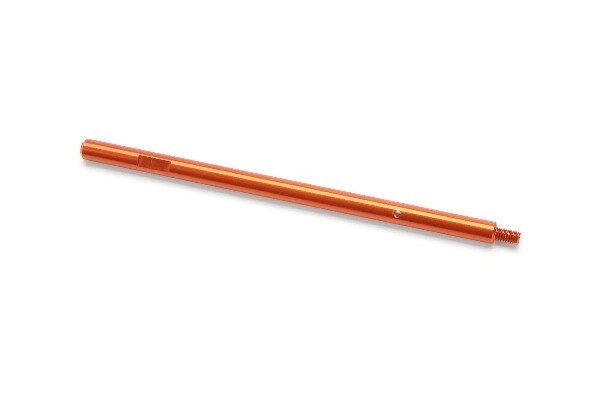 Aluminium Rear Axle Shaft 6.3X130Mm (Orange) i gruppen LEKSAKER, BARN- & BABYPRODUKTER / Radiostyrt / Reservdelar & Extra Tillbehör / HPI / Reservdelar & Tuning / Drivlina hos Teknikproffset Nordic AB (A02041)