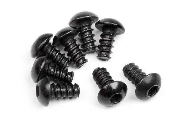 Tp. Button Head Screw M3X6Mm (Hex Socket/8Pcs) | LEKSAKER, BARN- & BABYPRODUKTER - Radiostyrt - Reservdelar & Extra Tillbehör - HPI - Skruvar/Fästen - Skruvar | GameStuff
