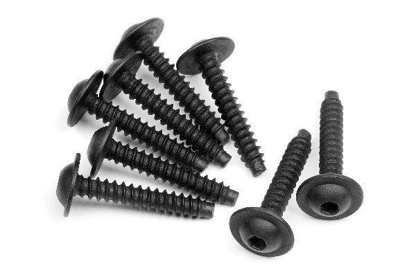 Tp Flanged Screw M3X18Mm (Hex Socket/8Pcs) | LEKSAKER, BARN- & BABYPRODUKTER - Radiostyrt - Reservdelar & Extra Tillbehör - HPI - Skruvar/Fästen - Skruvar | GameStuff