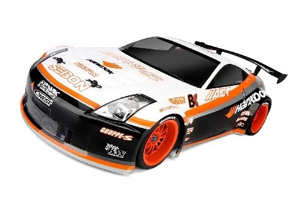 Nissan 350Z Hankook Body (200Mm) i gruppen LEKSAKER, BARN- & BABYPRODUKTER / Radiostyrt / Reservdelar & Extra Tillbehör / HPI / Karosser & Tillbehör / Onroad karosser (Genomskinlig) hos TP E-commerce Nordic AB (A02108)