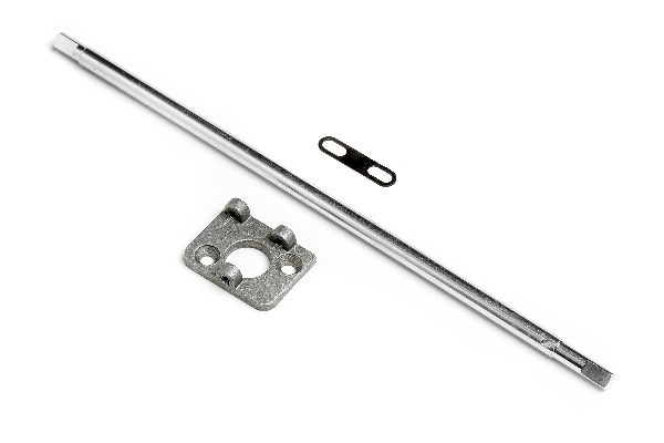 Aluminum Center Drive Shaft/Motor Mount Set | LEKSAKER, BARN- & BABYPRODUKTER - Radiostyrt - Reservdelar & Extra Tillbehör - HPI - Reservdelar & Tuning - Drivlina | GameStuff