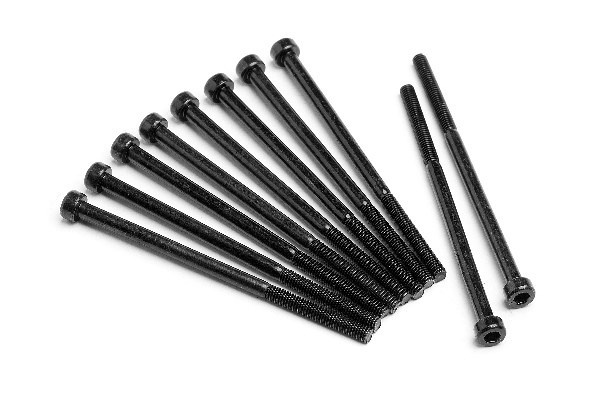 Cap Head Screw M3X58Mm (10Pcs) i gruppen LEKSAKER, BARN- & BABYPRODUKTER / Radiostyrt / Reservdelar & Extra Tillbehör / HPI / Skruvar/Fästen / Skruvar hos TP E-commerce Nordic AB (A02241)