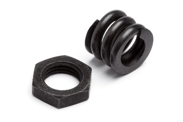 Slipper Nut 10Mm/Spring Set i gruppen LEKSAKER, BARN- & BABYPRODUKTER / Radiostyrt / Reservdelar & Extra Tillbehör / HPI / Reservdelar & Tuning / Drivlina hos TP E-commerce Nordic AB (A02263)