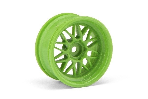 Hre C90 Wheel 26Mm Green (6Mm Offset/2Pcs) i gruppen LEKSAKER, BARN- & BABYPRODUKTER / Radiostyrt / Reservdelar & Extra Tillbehör / HPI / Fälgar / Onroad hos TP E-commerce Nordic AB (A02271)