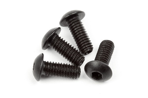 Droop Screw M4X10Mm (4Pcs) | LEKSAKER, BARN- & BABYPRODUKTER - Radiostyrt - Reservdelar & Extra Tillbehör - HPI - Skruvar/Fästen - Skruvar | GameStuff