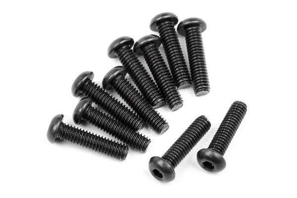 Button Head Screw M2.5X10Mm (Hex Socket/10Pcs) | LEKSAKER, BARN- & BABYPRODUKTER - Radiostyrt - Reservdelar & Extra Tillbehör - HPI - Skruvar/Fästen - Skruvar | GameStuff