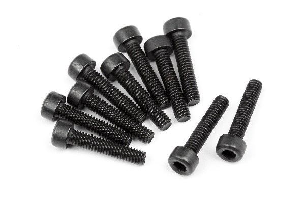 Cap Head Screw M2.5X12Mm (10Pcs) | LEKSAKER, BARN- & BABYPRODUKTER - Radiostyrt - Reservdelar & Extra Tillbehör - HPI - Skruvar/Fästen - Skruvar | GameStuff