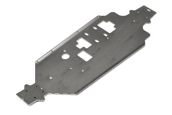 Main Chassis (Gunmetal/3Mm) | LEKSAKER, BARN- & BABYPRODUKTER - Radiostyrt - Reservdelar & Extra Tillbehör - HPI - Reservdelar & Tuning - Chassidelar | GameStuff