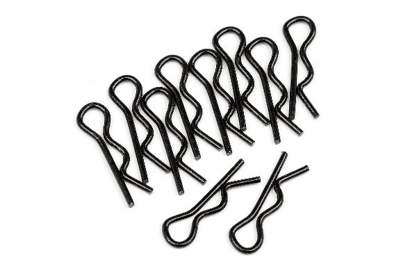 Body Clip (10Pcs) | LEKSAKER, BARN- & BABYPRODUKTER - Radiostyrt - Reservdelar & Extra Tillbehör - HPI - Skruvar/Fästen - Karossclips | GameStuff