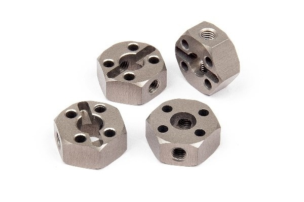 Aluminum Locking Hex Wheel Hub (12Mm/4Pcs) | LEKSAKER, BARN- & BABYPRODUKTER - Radiostyrt - Reservdelar & Extra Tillbehör - HPI - Reservdelar & Tuning - Drivlina | GameStuff