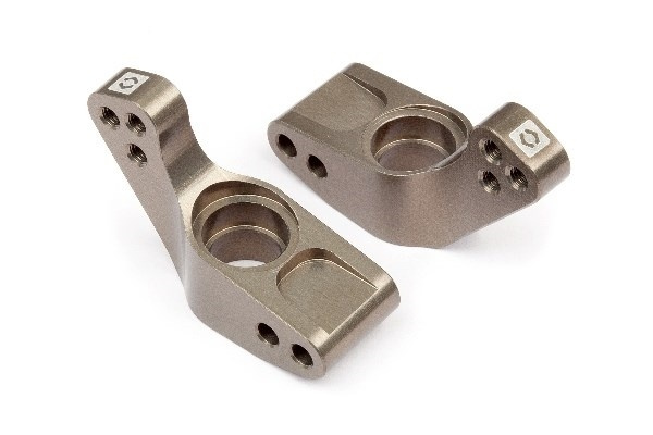 Aluminum Rear Hub Carrier Set (0 Deg/Hard Anodize) | LEKSAKER, BARN- & BABYPRODUKTER - Radiostyrt - Reservdelar & Extra Tillbehör - HPI - Reservdelar & Tuning - Stötdämpare | GameStuff