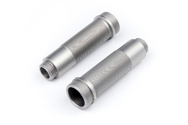 Aluminum Shock Body Set (Gunmetal/2Pcs) i gruppen LEKSAKER, BARN- & BABYPRODUKTER / Radiostyrt / Reservdelar & Extra Tillbehör / HPI / Reservdelar & Tuning / Stötdämpare hos TP E-commerce Nordic AB (A02390)