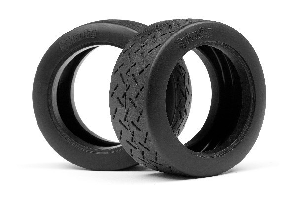 WR8 Tarmac Tire D Comp (2.2inch/57X80Mm/2Pcs) i gruppen LEKSAKER, BARN- & BABYPRODUKTER / Radiostyrt / Reservdelar & Extra Tillbehör / HPI / Däck / Offroad hos TP E-commerce Nordic AB (A02393)