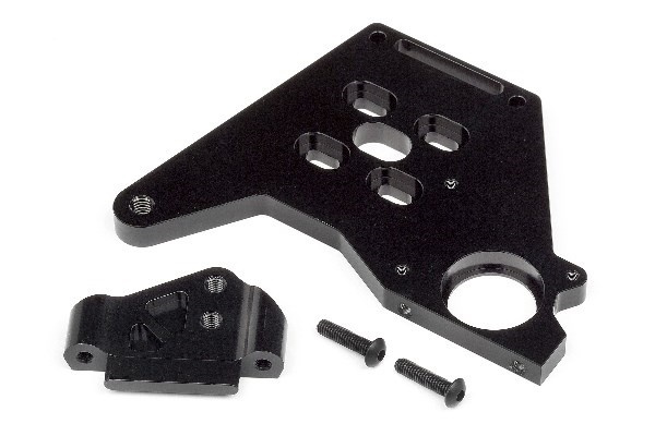 Motor Mount Set (Black) | LEKSAKER, BARN- & BABYPRODUKTER - Radiostyrt - Reservdelar & Extra Tillbehör - HPI - Reservdelar & Tuning - Chassidelar | GameStuff