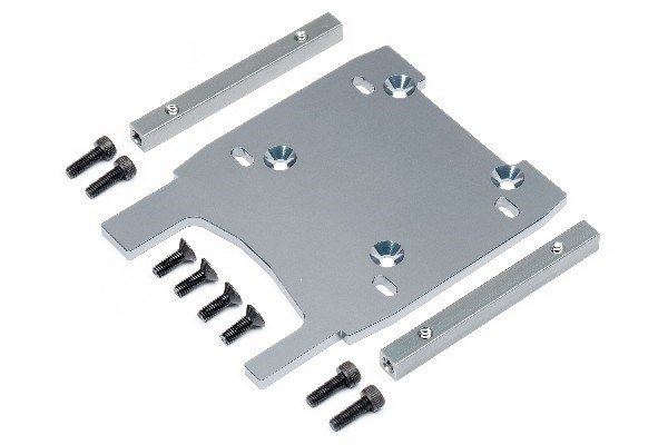 Engine Plate (Gray/4Mm) i gruppen LEKSAKER, BARN- & BABYPRODUKTER / Radiostyrt / Reservdelar & Extra Tillbehör / HPI / Reservdelar & Tuning / Chassidelar hos TP E-commerce Nordic AB (A02427)