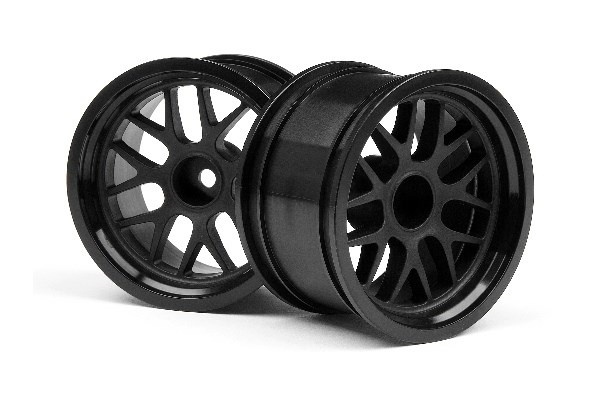 BBS Spoke Wheel 48X31mm Black (9mm Offset/2pcs) i gruppen LEKSAKER, BARN- & BABYPRODUKTER / Radiostyrt / Reservdelar & Extra Tillbehör / HPI / Fälgar / Onroad hos TP E-commerce Nordic AB (A02442)