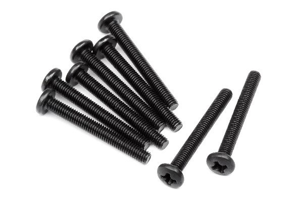 Binder Head Screw M3X25Mm (8Pcs) | LEKSAKER, BARN- & BABYPRODUKTER - Radiostyrt - Reservdelar & Extra Tillbehör - HPI - Skruvar/Fästen - Skruvar | GameStuff