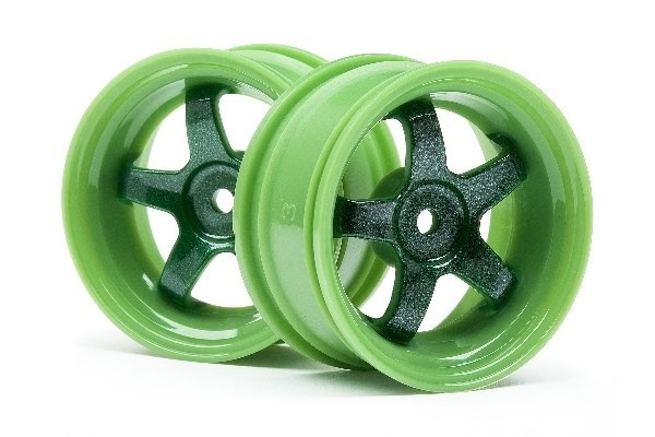 Work Meister S1 Wheel Green (3Mm Offset/2Pcs) i gruppen LEKSAKER, BARN- & BABYPRODUKTER / Radiostyrt / Reservdelar & Extra Tillbehör / HPI / Fälgar / Onroad hos TP E-commerce Nordic AB (A02493)